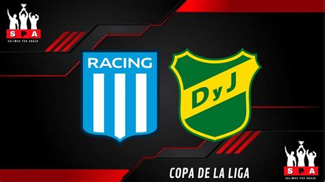 RACING VS DEFENSA Y JUSTICIA EN VIVO JUANFER TITULAR