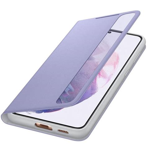 Etui Samsung Smart Clear View Cover Fioletowy Do Galaxy S Ef