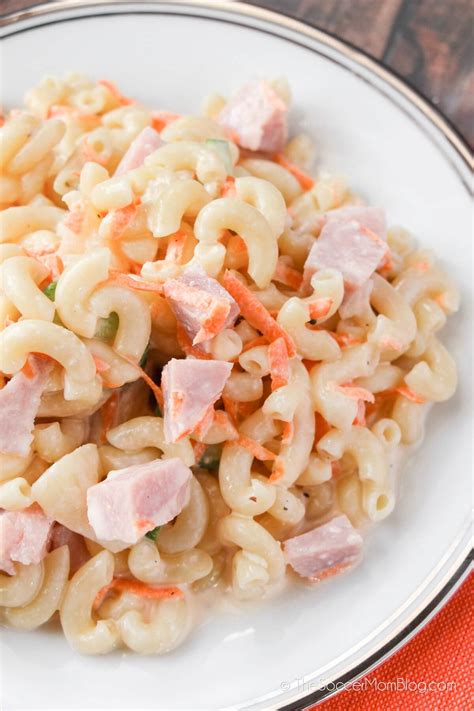 Hawaiian Macaroni Salad Recipe The Soccer Mom Blog