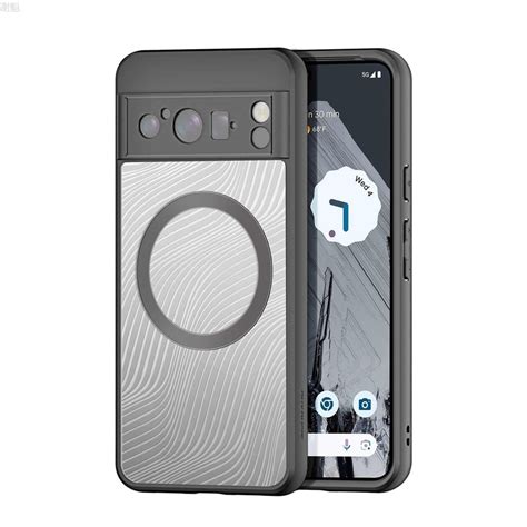 Для Google Pixel 8 Pro(Гугл Пиксель 8 pro) c чехлом MagSafe матовое ...