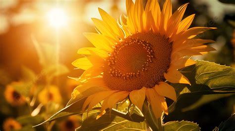 Shiny Sunflower Desktop Backgrounds