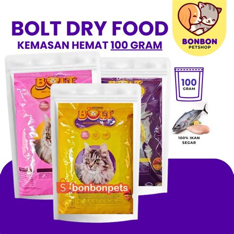 Jual Bolt Donat Ikan Dry Food Makanan Kering Kucing Bolt Kitten Setara