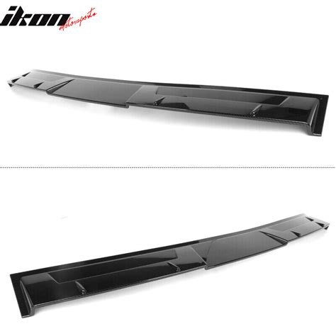 Fits 18 22 Honda Accord Ikon Style Rear Roof Spoiler Wing Carbon Fiber