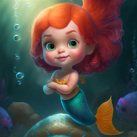 Pin By Lin On Disney Art Sweetness In 2024 Mermaid Art Disney