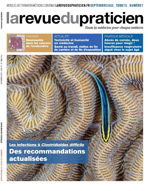 La Revue Du Praticien N Septembre Pdf Gratuit