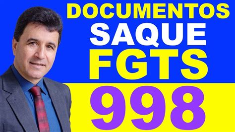 FGTS Liberado Saque do FGTS Quais são os documentos para sacar o