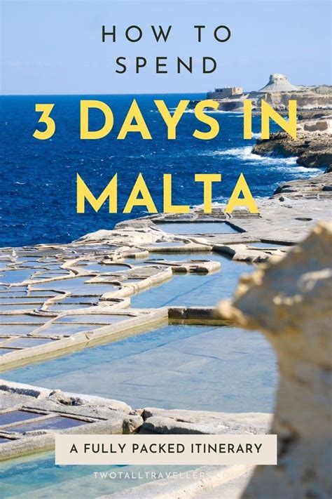 The Perfect Definitive 3 Day Malta Itinerary 2024 Road Trip Planning