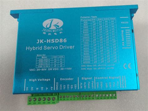 Hss86 Hybrid Servo Driver For Nema34 Closed Loop Stepper Motor Closed Loop Series Motor And