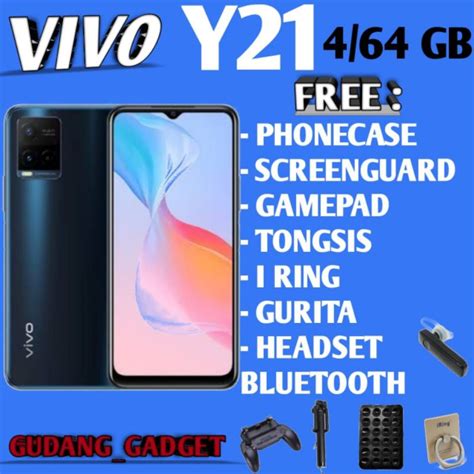 Jual VIVO Y21 4 64 RAM 4GB 1GB EXTENDED GARANSI RESMI Shopee