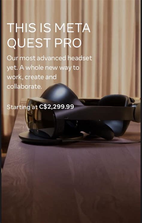 This is how much the Quest pro goes for in Canada : r/OculusQuest