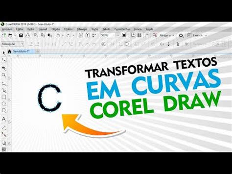 Como Transformar Textos Em Curvas No Corel Draw YouTube