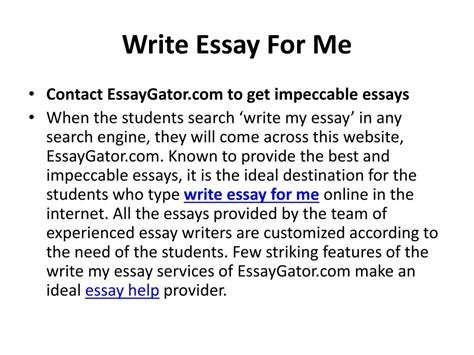 Ppt Contact To Get Help With Write My Essay Powerpoint