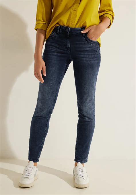 CECIL Casual Fit Jeans für Damen in Blau SCARLETT CECIL