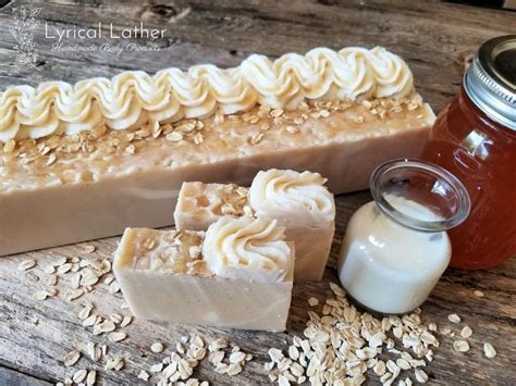 Oatmeal Milk And Honey Cold Process Soap By Lyrical Lather Cold Process