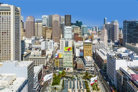 Cityview of San Francisco at Midday from Observation Platform Editorial ...