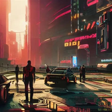 Cyberpunk 2077 Night City Openart