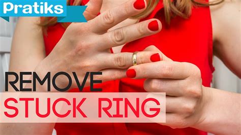 How To Remove A Stuck Ring From Your Finger DiY YouTube