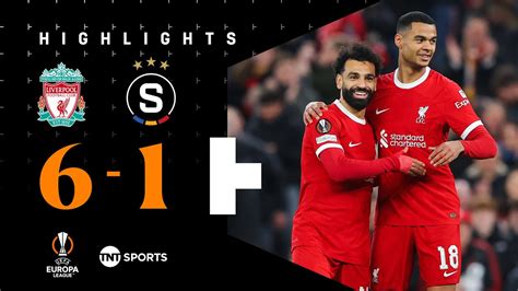 Salah And Gakpo On Fire 🔥 Liverpool 6 1 Sparta Prague Europa League