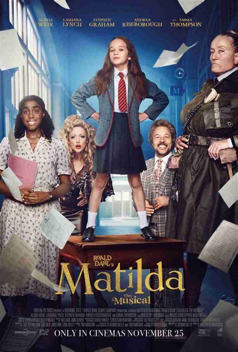 ROALD DAHL S MATILDA THE MUSICAL Brand New Trailer Poster Released