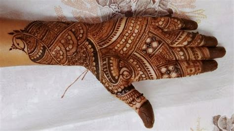 Tasmim Blog: Simple Bharwa Mehndi Designs For Hands