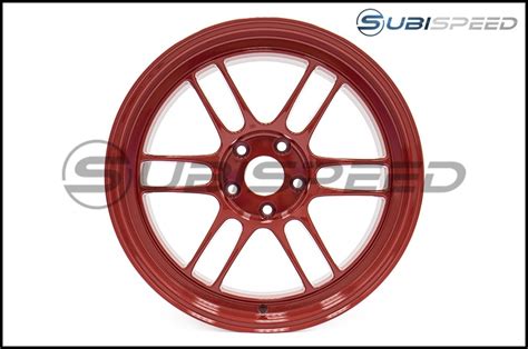 Enkei Rpf1 Wheels 18x95 38mm Competition Red 2015 Wrx 2015