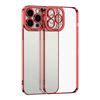 Para Iphone Pro Max Galvanoplastia Tpu Funda Para Tel Fono Rojo