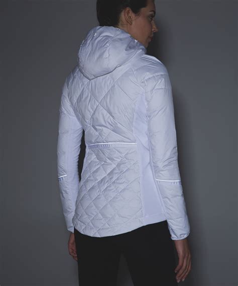 Lululemon Down For A Run Jacket White Lulu Fanatics