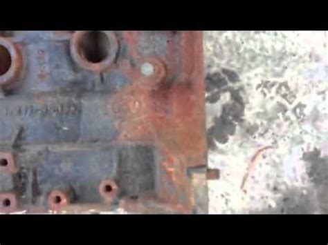 Removing Rust From Engine Block