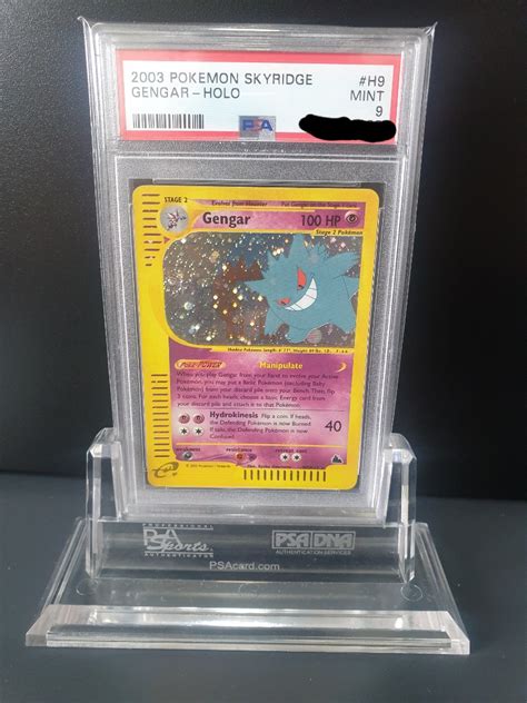 Pokemon Card Gengar Skyridge Psa Charizard Pikachu Hobbies Toys