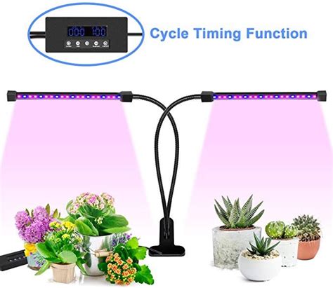 Grow Light Ankace Upgraded Version 40w Grow Light 40w Cycle Timing Grow Lights For Plants