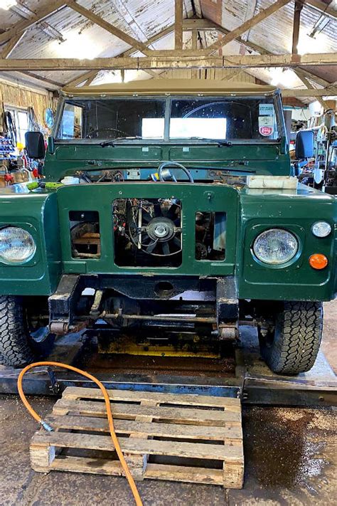 Land Rover Series 3 Chassis Change Gearbox Overhaul And Front Axle Re