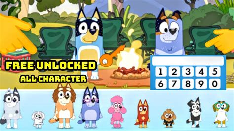 Bluey The Videogame How To Get Free Unlocked All Character Bluey Lets