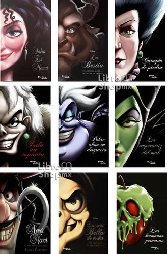 7 Libros Villanos Disney Tú Elige Títulos Cruella Bestia Y Meses