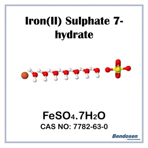 Iron Ii Sulfate 7 Hydrate Ar 500 Gm Bendosen