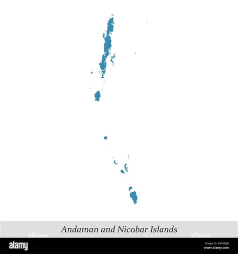 Map Of Andaman And Nicobar Islands Is A Union Territory Of India With