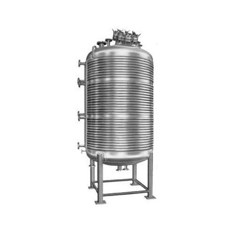 Stainless Steel Chemical Reactor Capacity 5 Kl Material Grade SS316