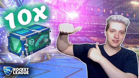 10 neue Aufprall Kisten Impact Crates öffnen Rocket League Crate