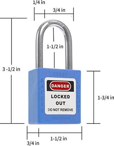 Замок Lockout/Tagout (LOTO) синий (id 102755592)