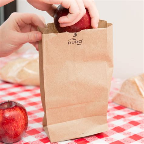 Duro 3 Lb Brown Paper Bag 500 Bundle