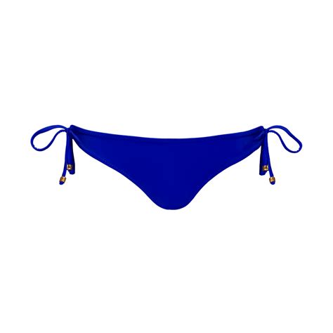 Phax Color Mix Bikini Slip mit Schnür Detail blau online günstig kaufen