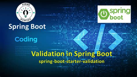 How To Do Validation In Spring Boot Tested How Do