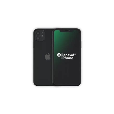 Renewd Iphone Black Gb Enaa