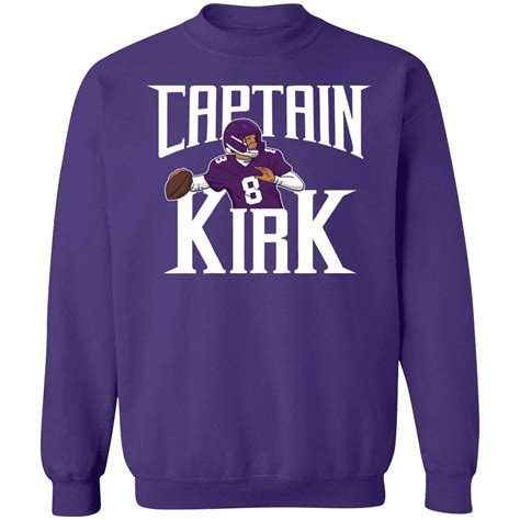 Kirk Cousins Captain Kirk Shirt