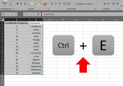 Cómo seleccionar todo en Excel TecniComo