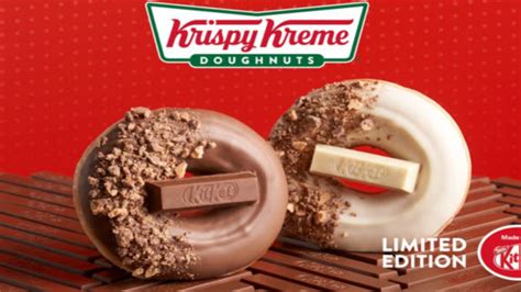 Krispy Kreme Is Now Making Kit Kat Donuts Coated In Chocolate And Candy