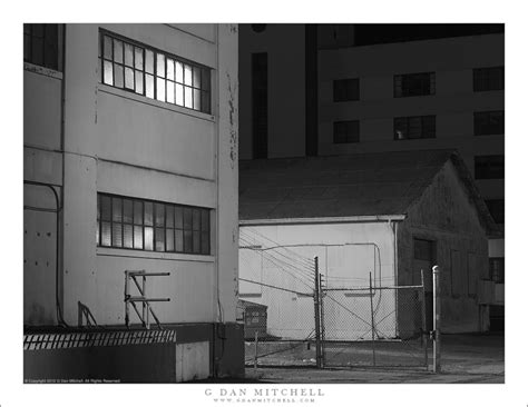 Industrial Buildings, Night | G Dan Mitchell Photography