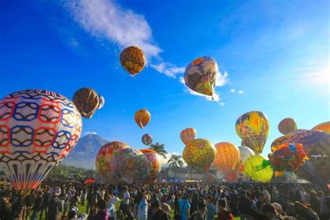 Festival Balon Udara Wonosobo Dikunjungi 189 Ribu Wisatawan