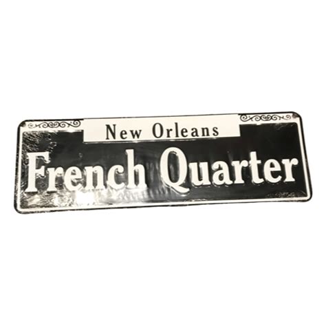 French Quarter Street Sign New Orleans To Go