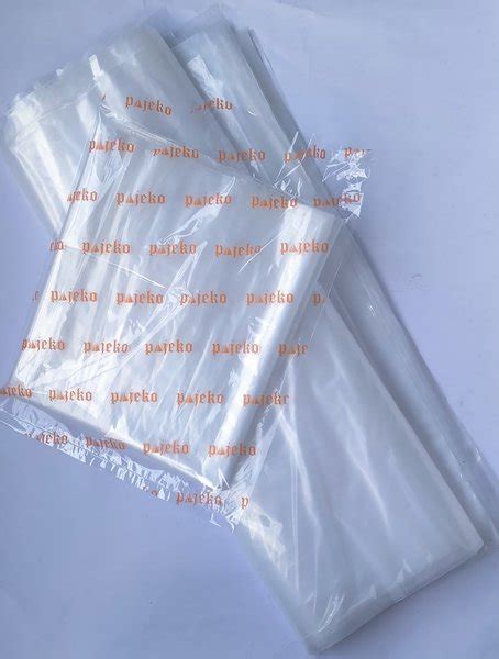 Jual Kantong Plastik Pembungkus 35 X 65 Cm 50 Micron Bening