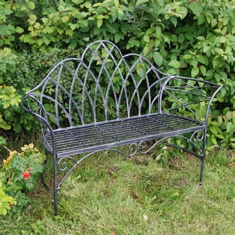 Marlow Home Co Edwardian Steel Bench Reviews Wayfair Co Uk